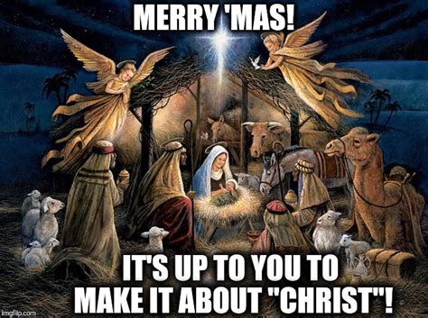 Christmas meme religious